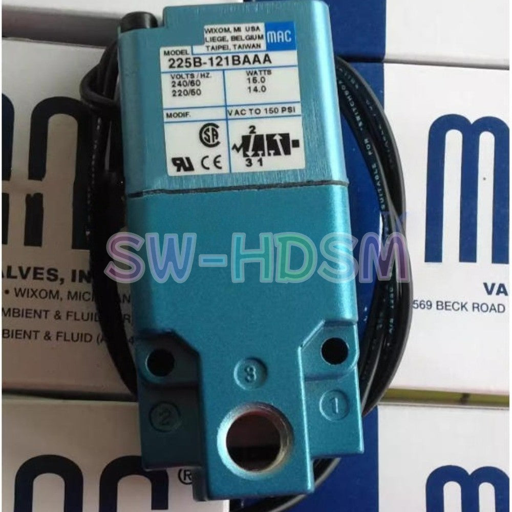 1PCS  for Mac Solenoid Valve 225B-121BAAA Freight Free