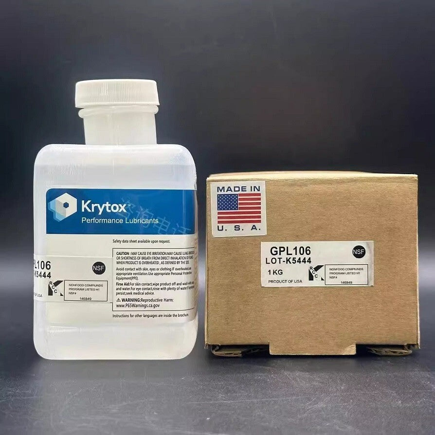 Chemours DUPONT Krytox Lubricants GPL106  1Kg (2.2 LB)  free ship