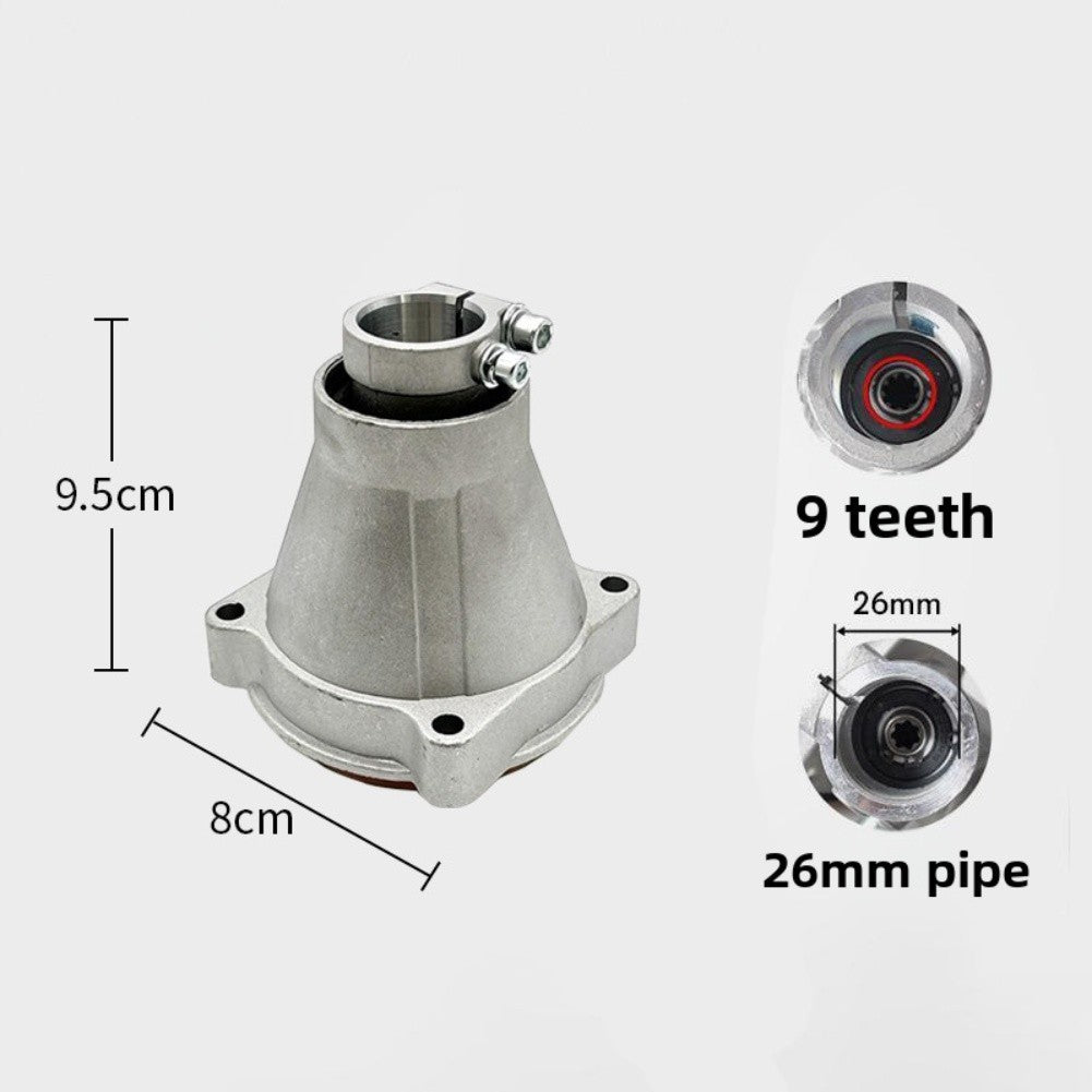 Output Block for Brush Cutters 26mm 28mm Replacement with 7 Teeth or 9 Teeth