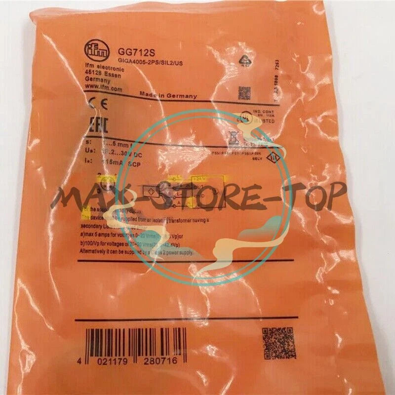 1PCS   IFM GG712S Proximity Switch Sensor GG712S Fast Shipping