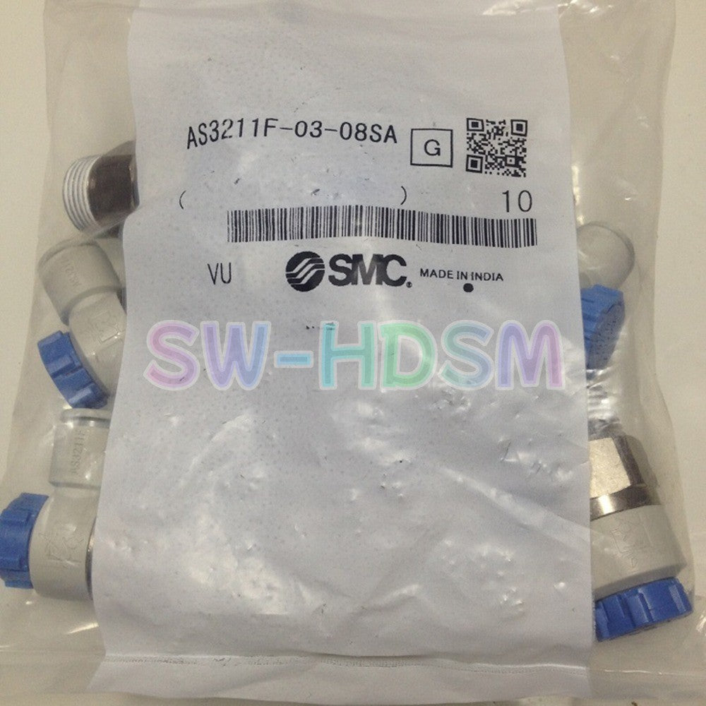 10PCS  for SMC AS3211F-03-08SA Throttle Valve Freight Free