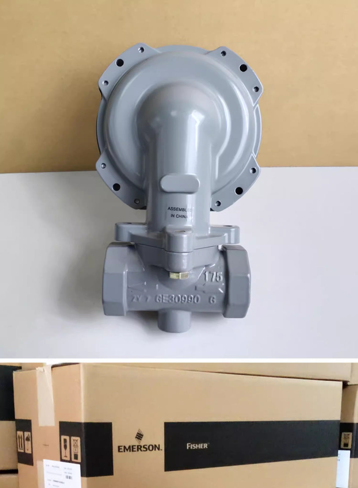 1pcs  EMERSON/FISHER GAS Pressure Reducing Valve HSR-1628-88061 DN25 5-8.8KPa