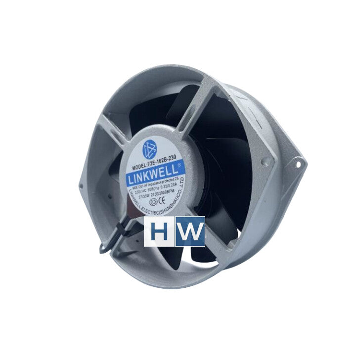 1PC  LINKWELL F2E-162B-230 Cabinet Electrical Axial Fan 230V 37/33W
