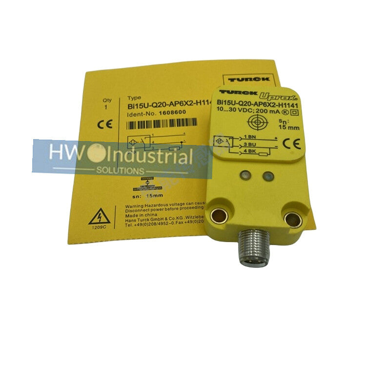 1PC BI15U-Q20-AP6X2-H1141 1608600 TURCK Inductive Proximity Sensor