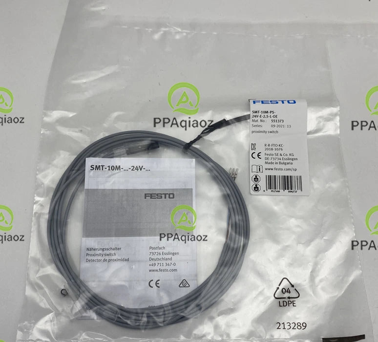 1PC  FESTO SMT-10M-PS-24V-E-2.5-L-OE 551373 Proximity Switch Sensor