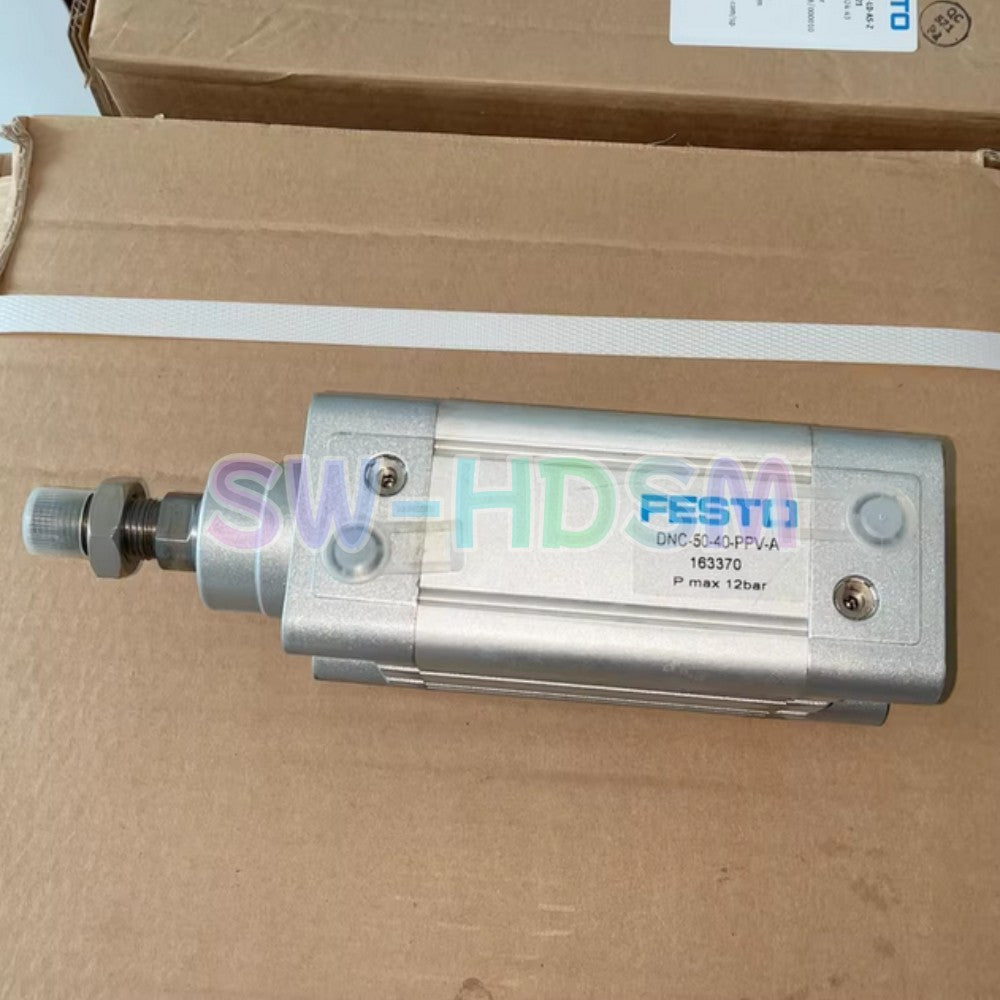 1PCS   FESTO Cylinder 163370 DNC-50-40-PPV-A Freight Free