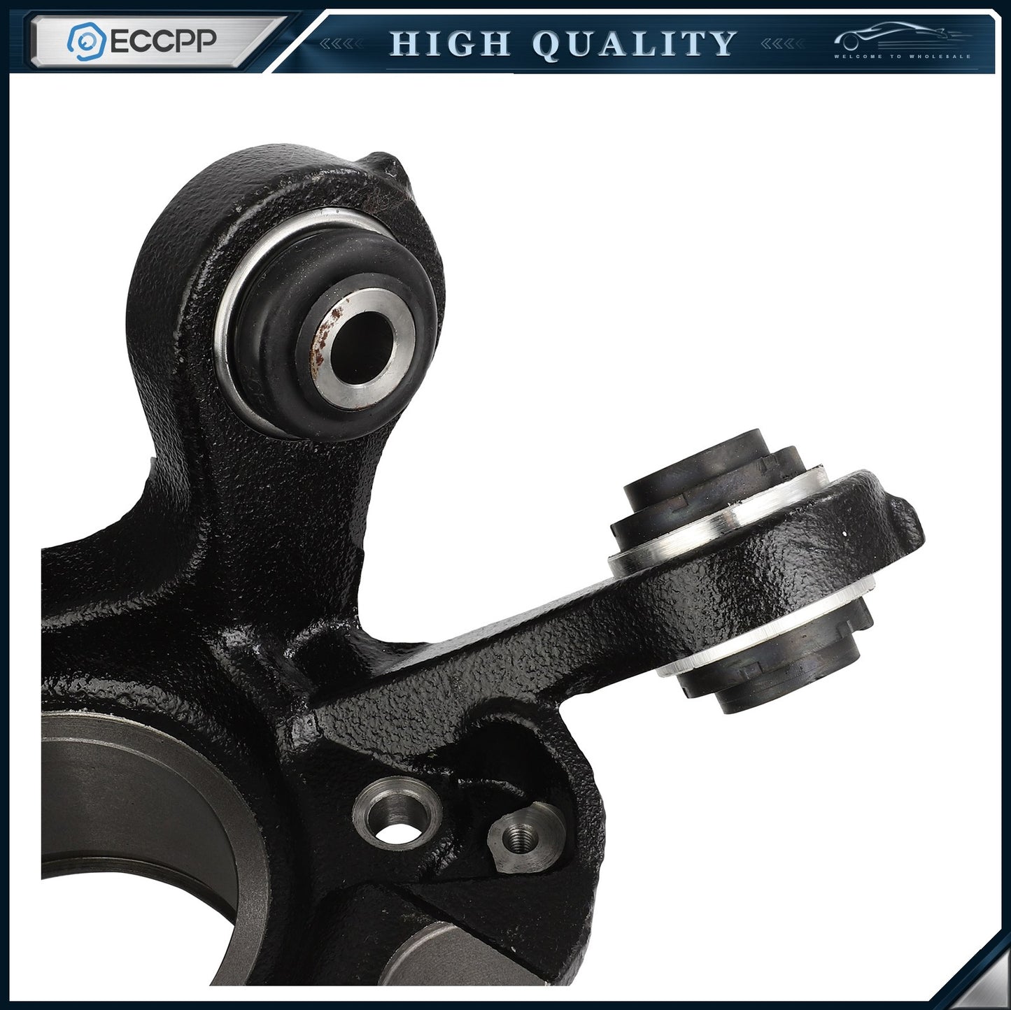 1X Rear Passenger Side Steering Knuckle For BMW 328i 328xi 330i 330xi 335i 335xi