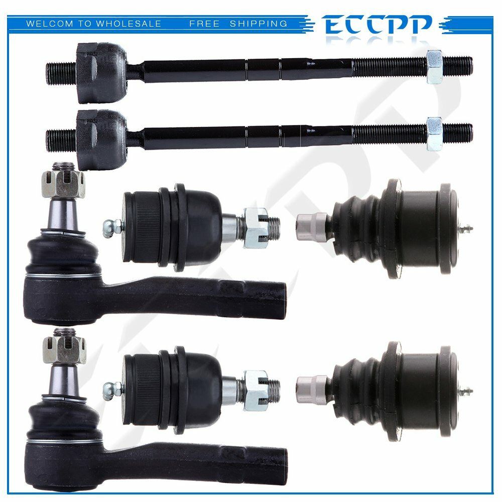 8pcs Front Ball Joints Tie Rods Suspension Kit For 1998-2011 Ford Ranger RWD 4WD