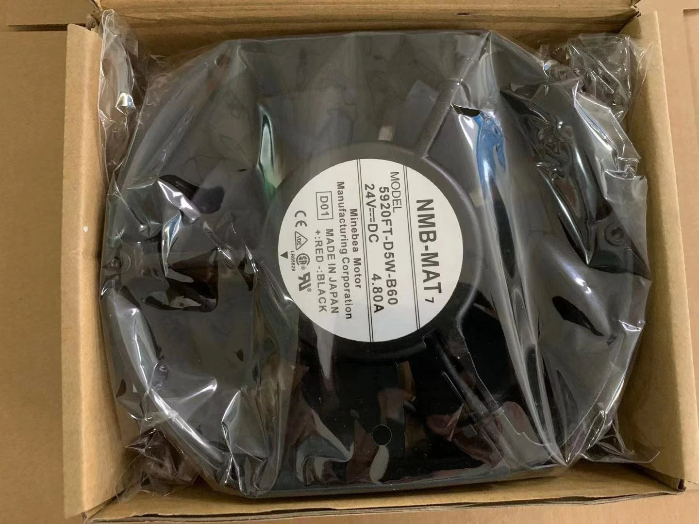 1PC Yaskawa inverter fan 24V 4.8A 5920FT-D5W-B60 HB4A0515 external cooling fan
