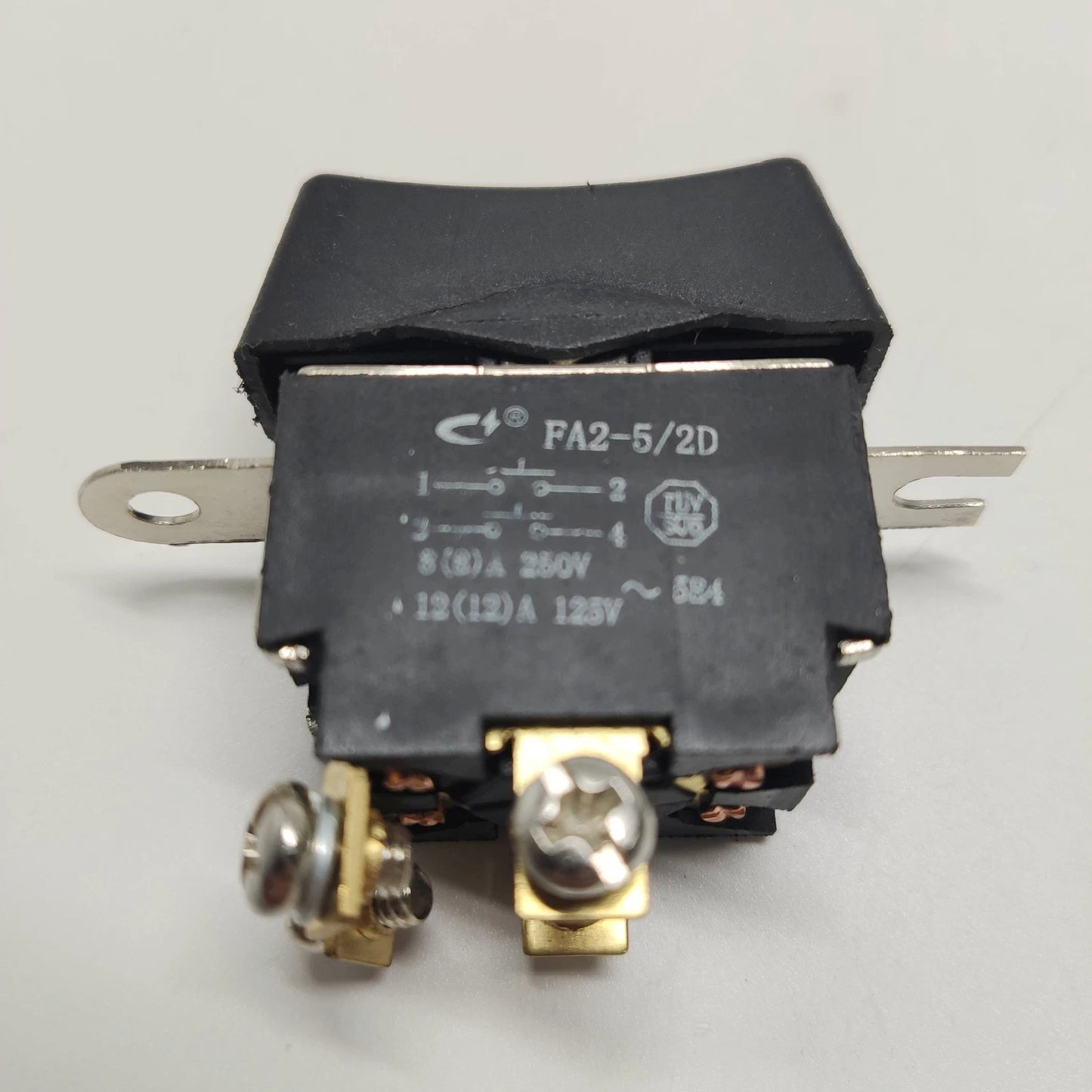 2pc FA2-5/2D replace ZLB KR28 Switch 3 Positions 4 Pins Double Side Momentary