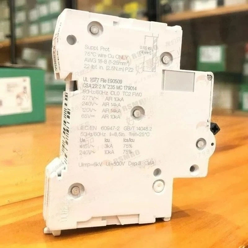 1PCS  FIT FOR M9F22113 miniature circuit breaker Multi9 C60SP 1P 13A 10KA