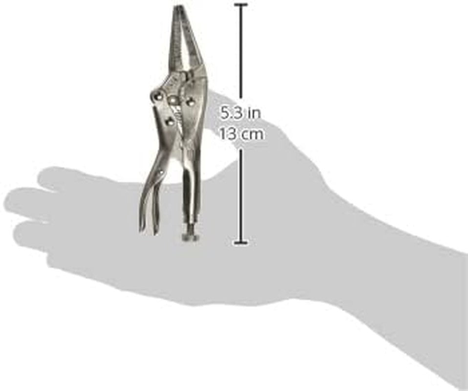 VISE-GRIP  Locking Pliers, Long Nose, 4-Inch (1602L3), 100Mm