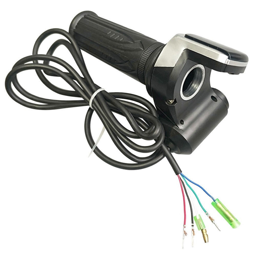 60V 48V 36V EBike/Electric Scooter Throttle Grip Handlebar LED Digital Meter