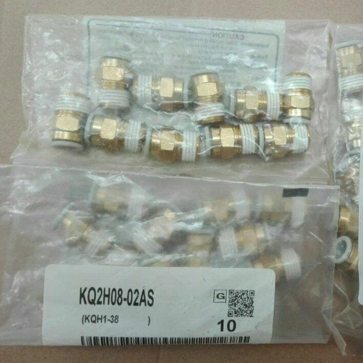 1Bag/10pcs  Fittings SMC KQ2H0802AS KQ2H08-02AS spot stock #P