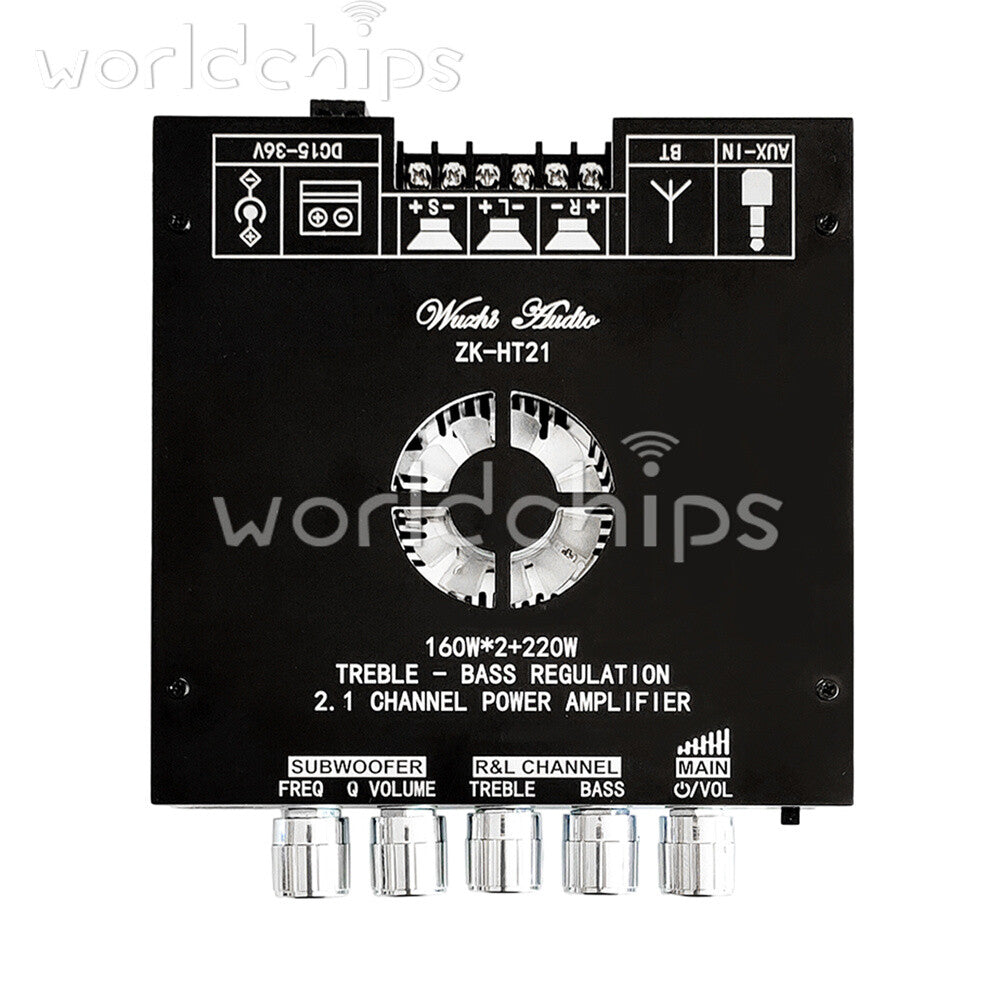 TDA7498E HT21 Bluetooth HIFI Digital Power Audio Amplifier Board 160Wx2+220W