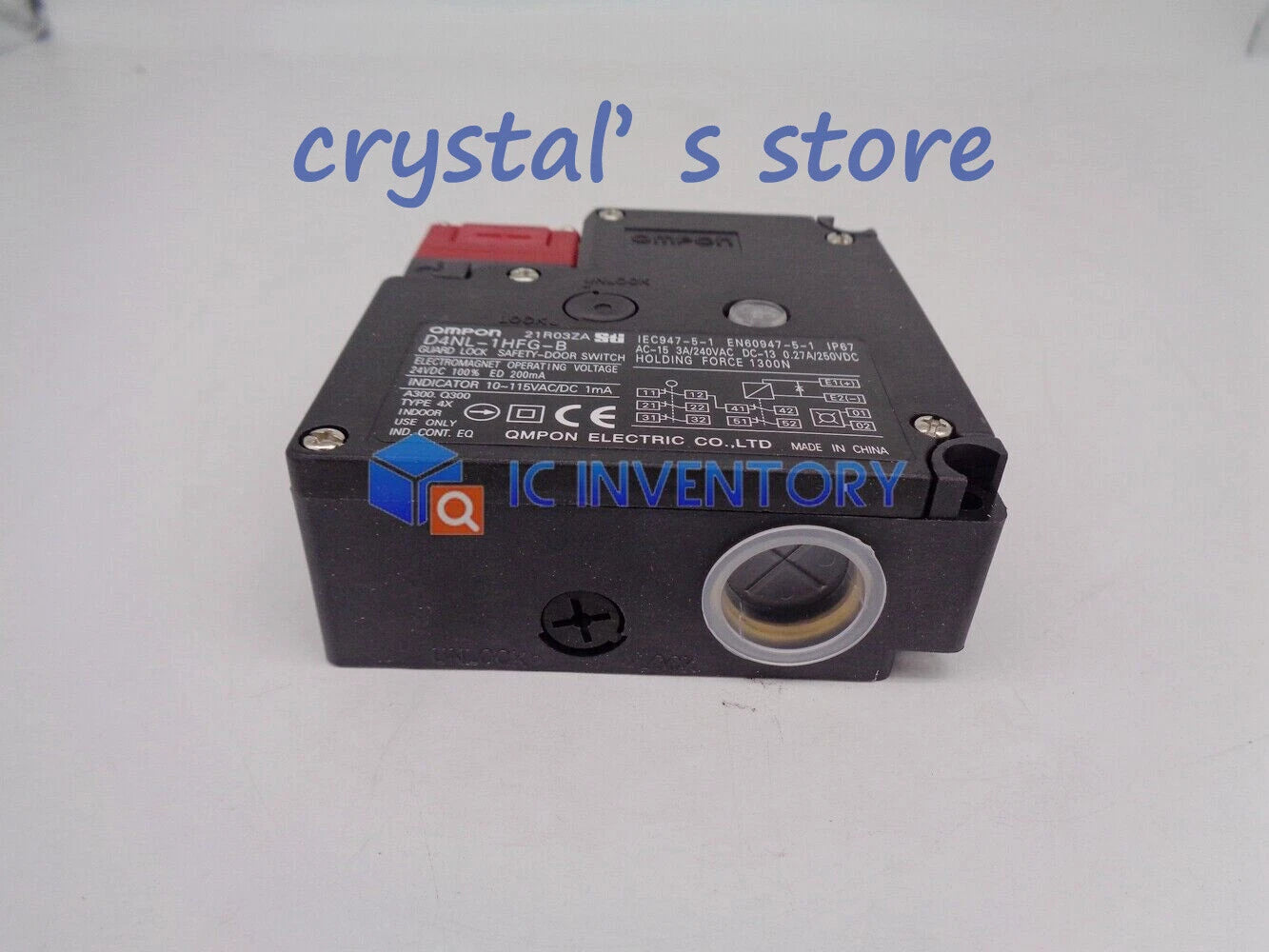 1PCS  Omron Guard Lock Safety Door Switch D4NL-1HFG-B #P