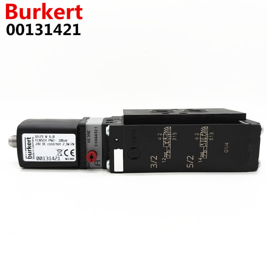 1pcs Burkert Solenoid Valve burkert6519 W 6.0 FLNSCH 00131421 Fast delivery