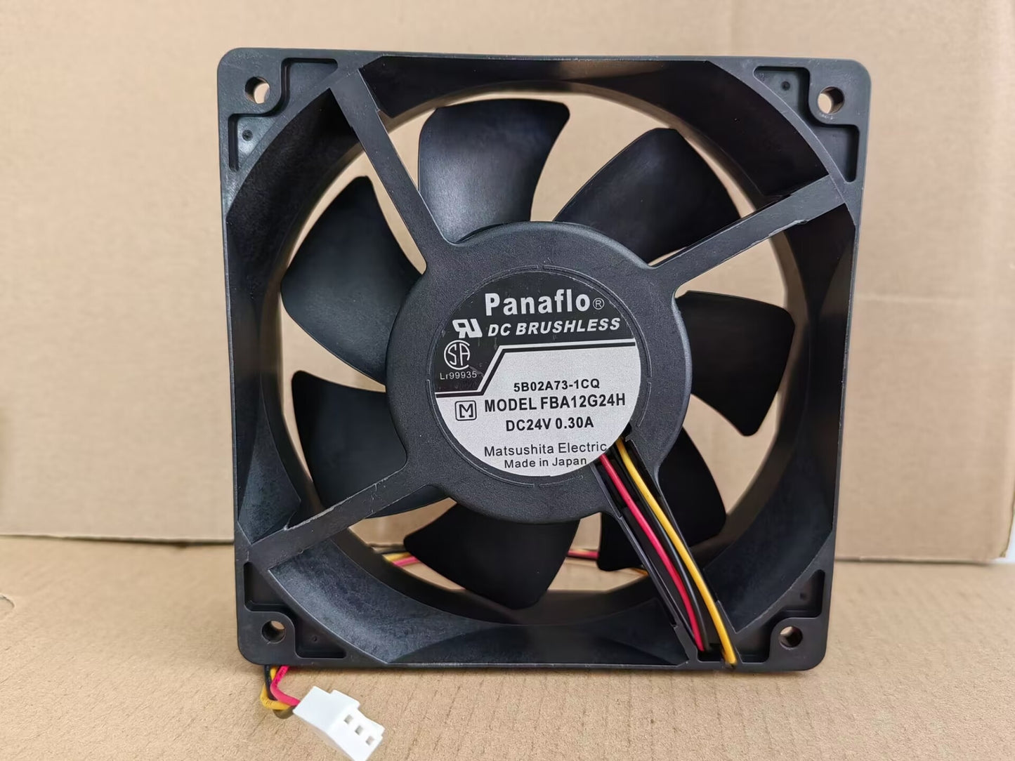 Panaflo FBA12G24H 12CM 120*120*38MM 24V 0.3A 3Pin Inverter Cooling Fan