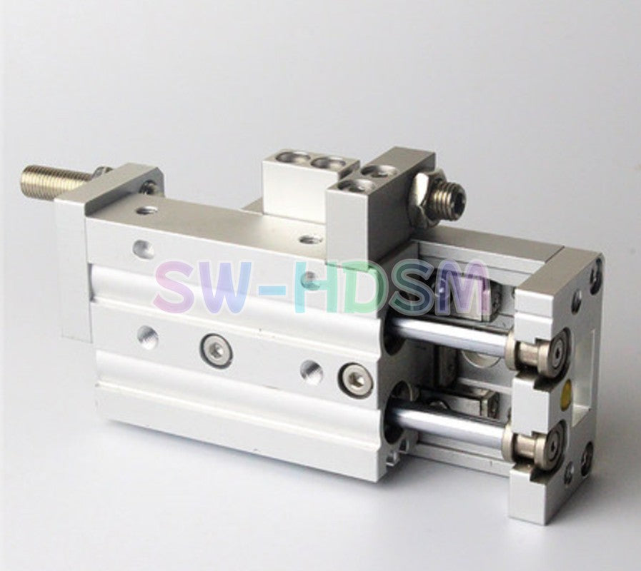 1PCS  for SMC MXS20-75 Table Slide Guided Air Cylinder Type Freight Free