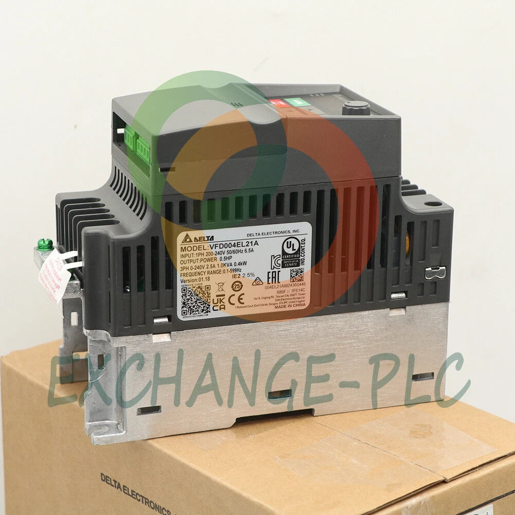 DELTA Inverter Frequency converter VFD004EL21A 400W 220V  1PCS #P