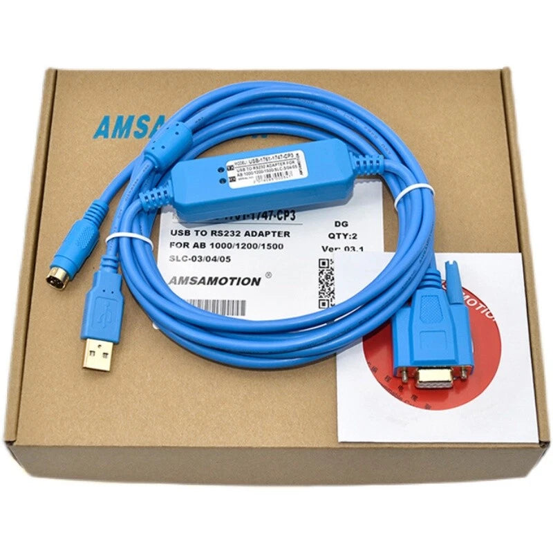 USB-1761-1747-CP3 PLC Programming Cable for AB SLC 5/03/04/05