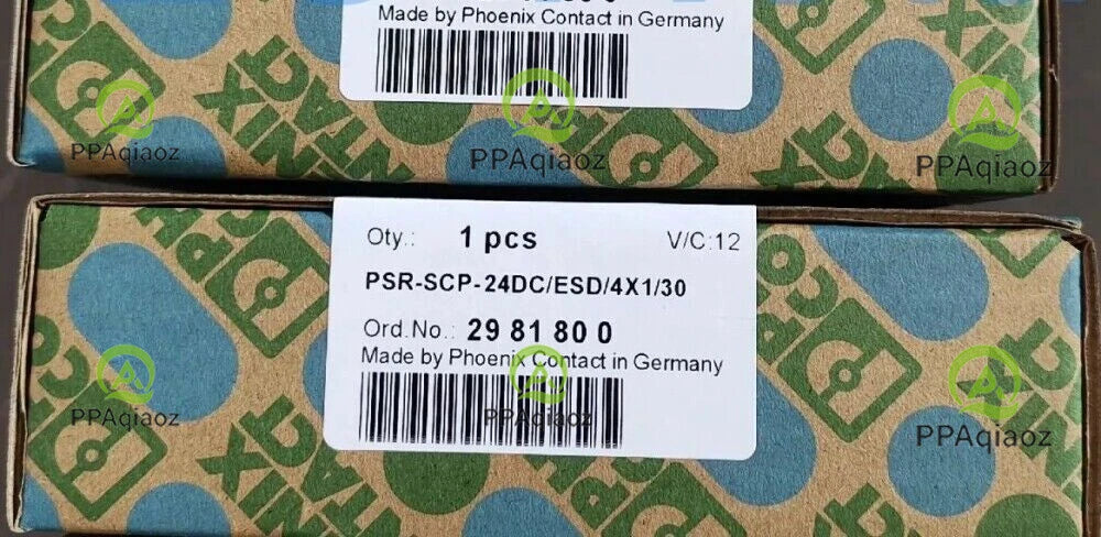 PHOENIX CONTACT PSR-SCP-24DC/ESD/4X1/30 2981800 safety relay #P