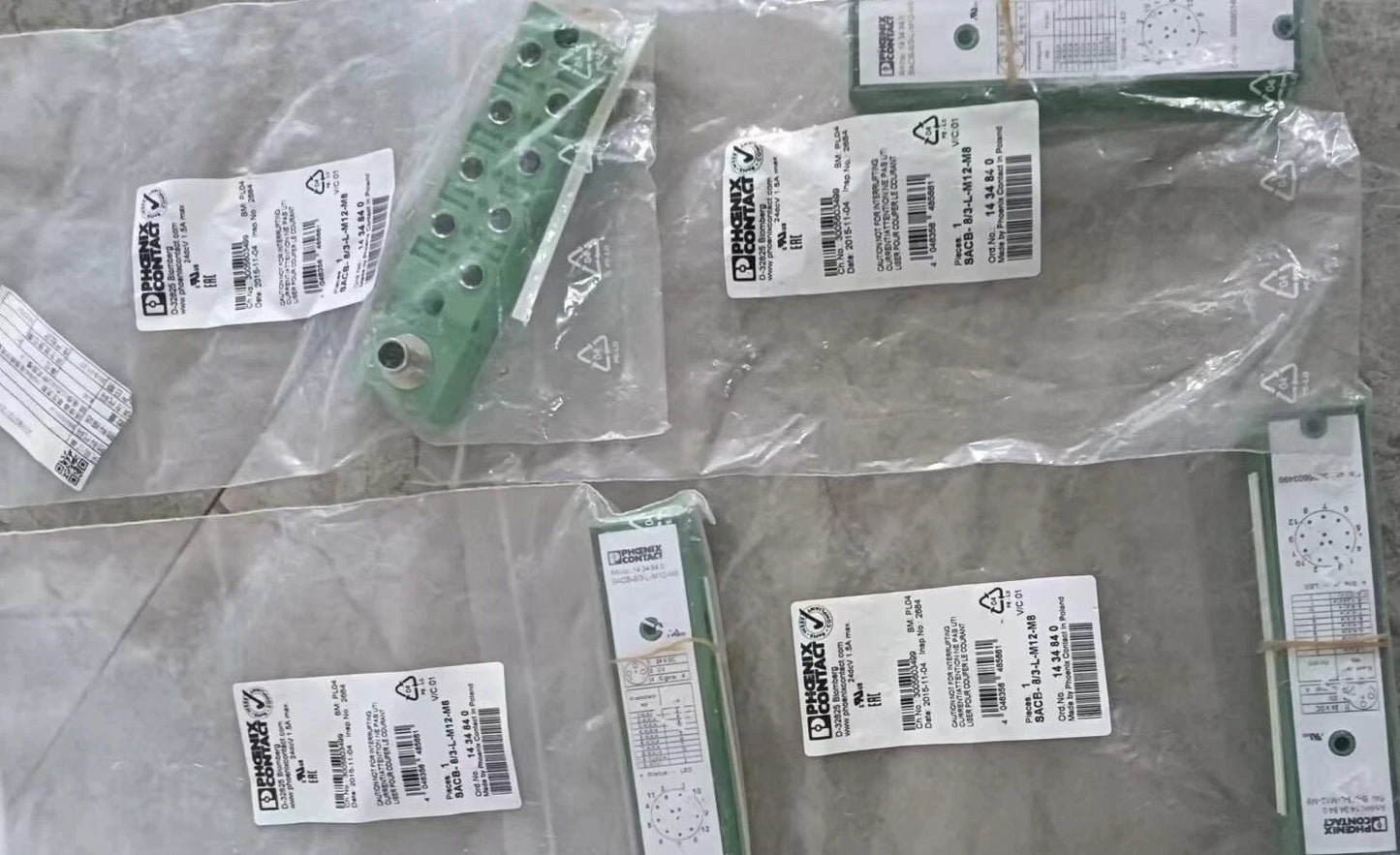 1pc  SACB-8/3-L-M12-M8 1434840 Module #V9SW #P