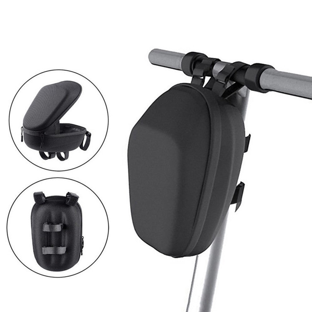 Reliable and Waterproof Front Hanging Bag for E Scooters Black Edition