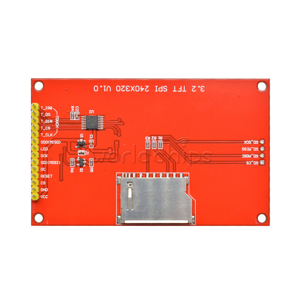 3.2" Inch 320X240 SPI Serial TFT LCD Module Display Screen ILI9341 Touch Panel