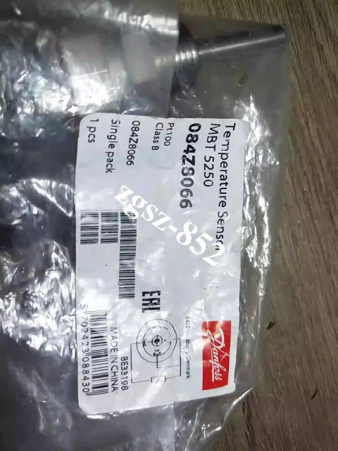 MBT5250 084Z8066 Danfoss Temperature Sensor FREE ping#P