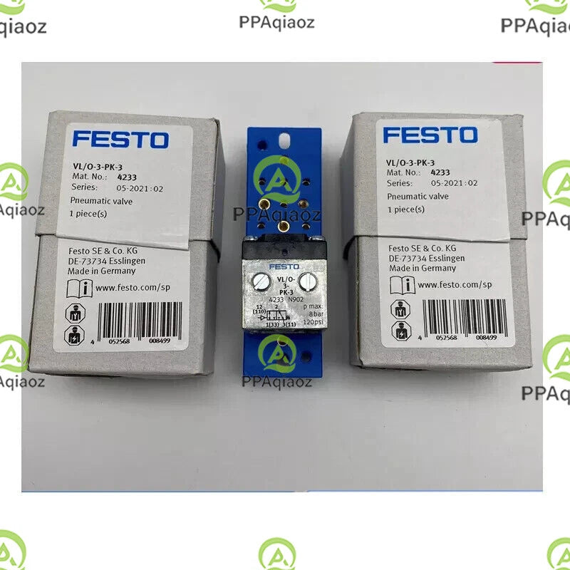 1PC Festo VL/O-3-PK-3 4233 Metal Form Air Control Valve Free Shipping