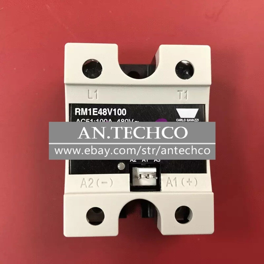 1PC  RM1E48V100 CARLO GAVAZZI single phase solid state relay