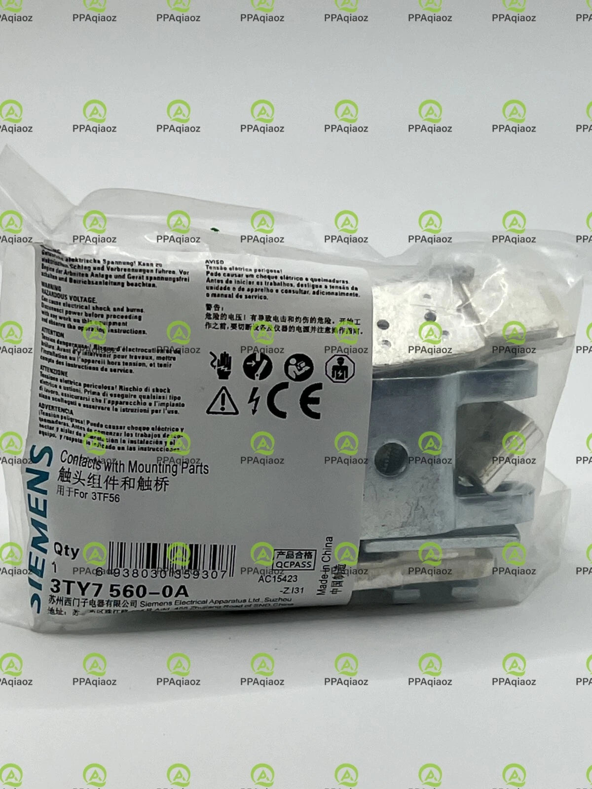 1Set for 3TF56 contactor 3TY7560-OA   3 poles Contact kits 3TY7560-0A/da #P