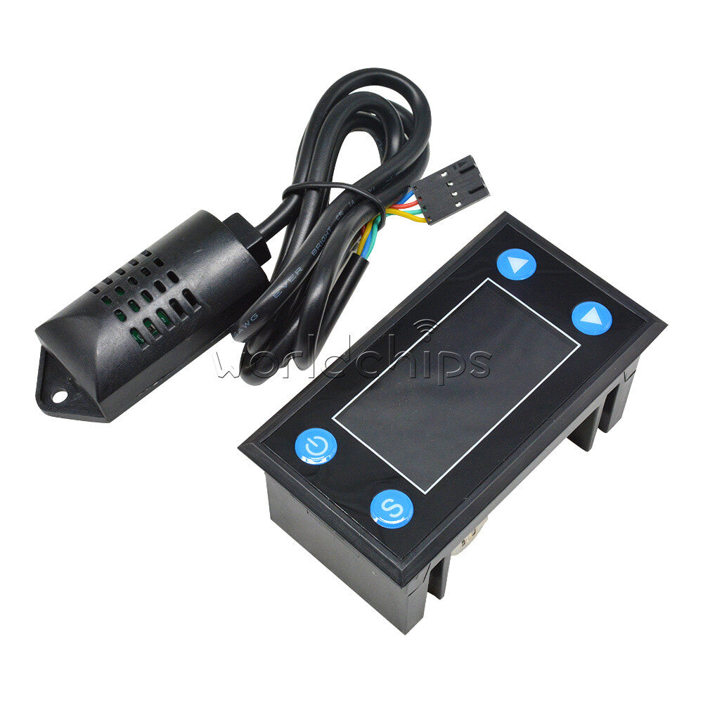 AC110-220V Intelligent Digital LCD Temperature Humidity Controller SHT20 Sensor
