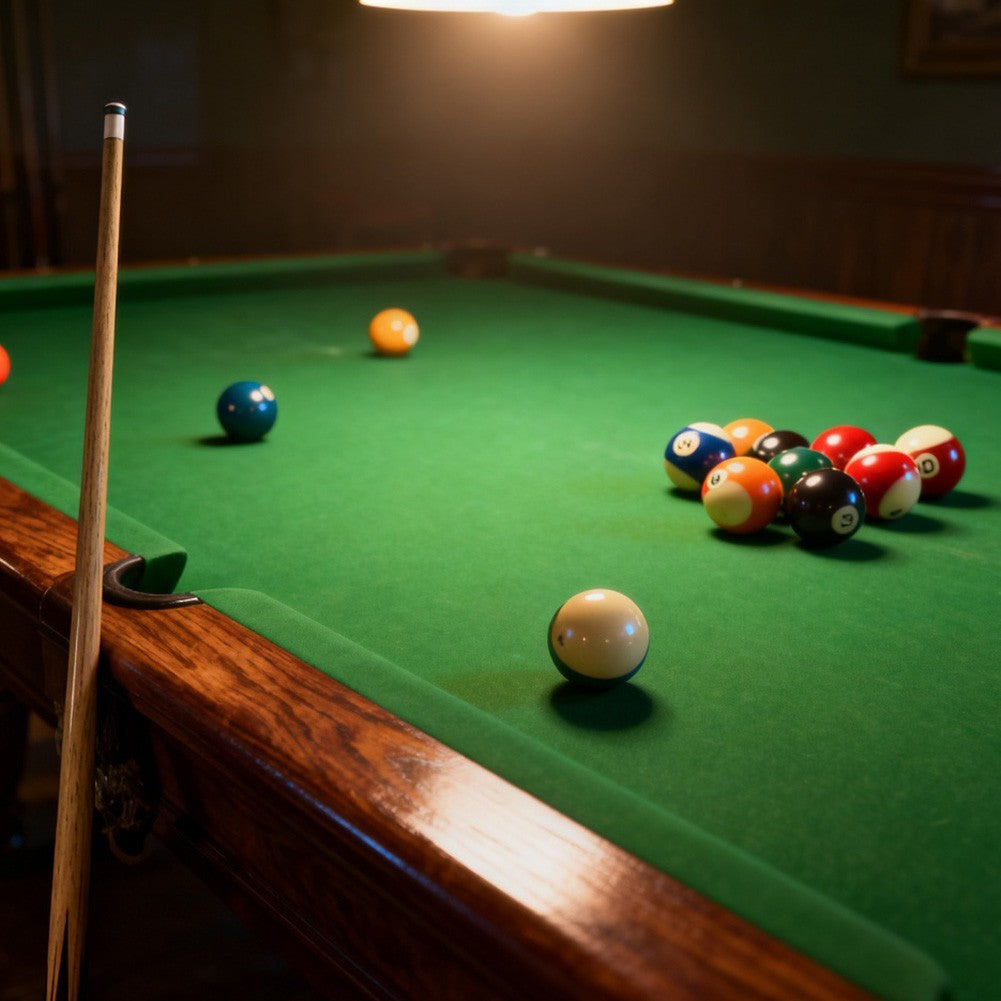 Billiard Table Felt Cloth 2 8 by 1 6 Meters Stable Rolling for Pool For Games