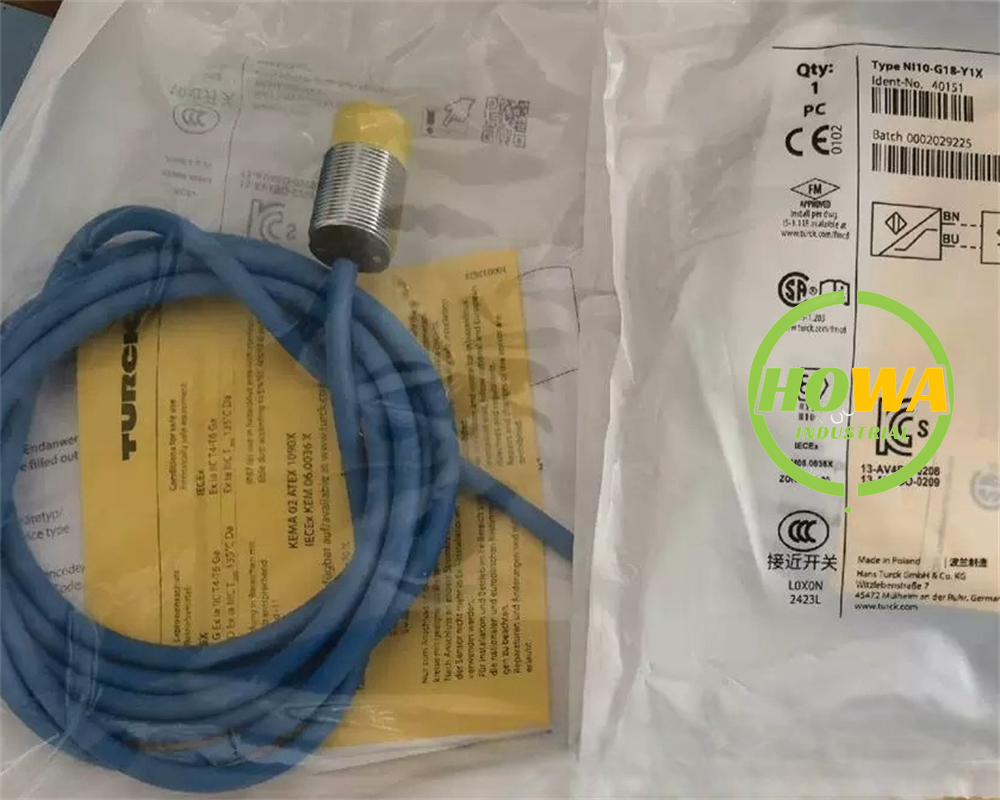 1/Piece   Ni10-G18-Y1X 40151 TURCK Sensor Proximity Switch