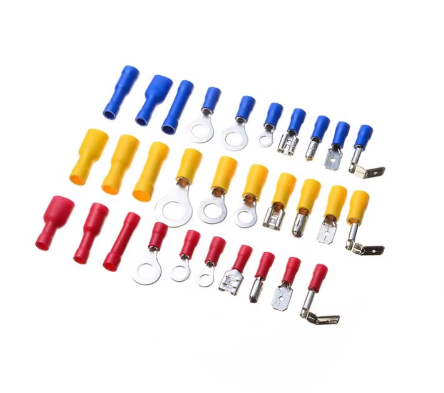 480 Pcs Wire Connector Insulated Crimp Terminal Assortment Kit
