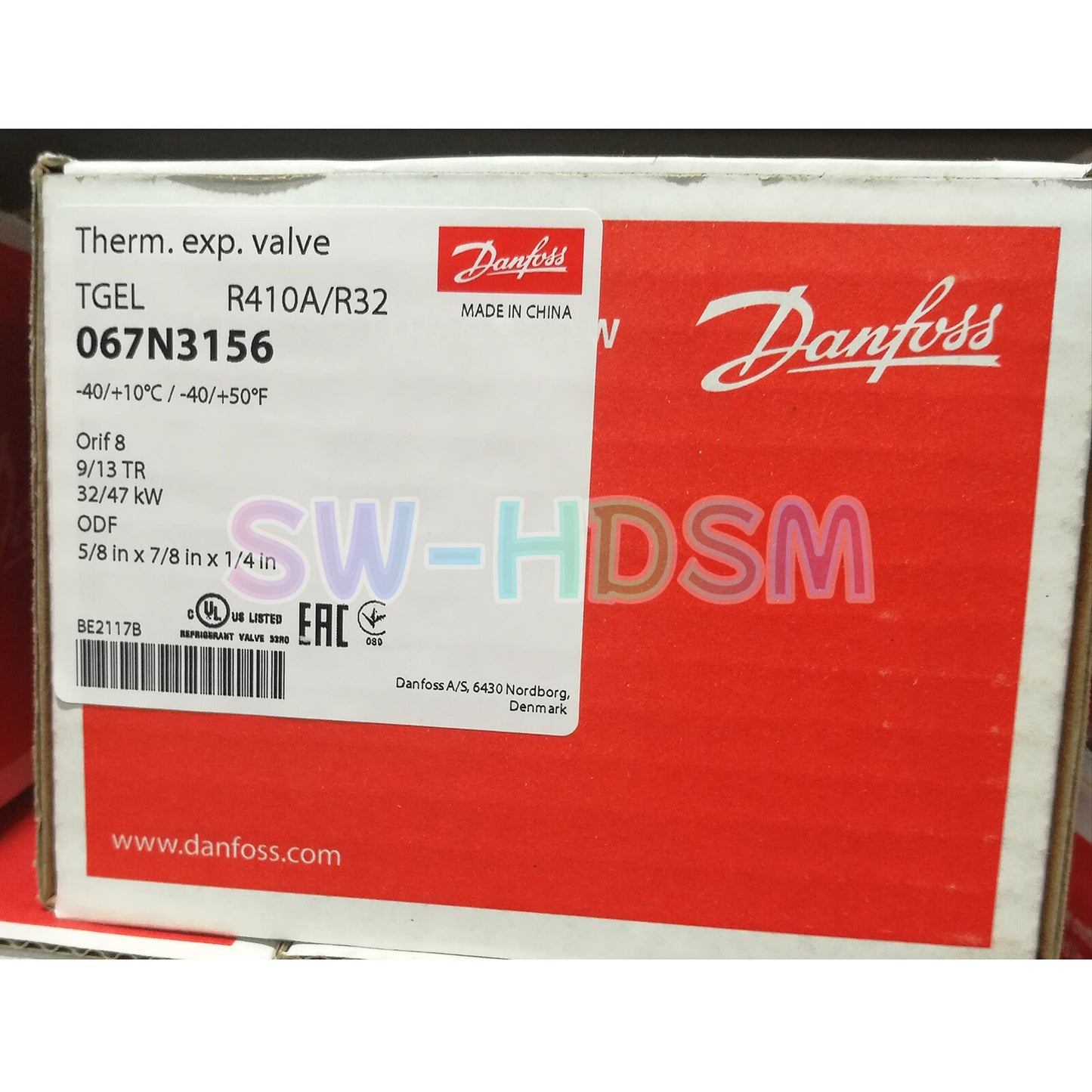 1PCS  for Danfoss 067N3156 Thermostatic Expansion Valve Freight Free