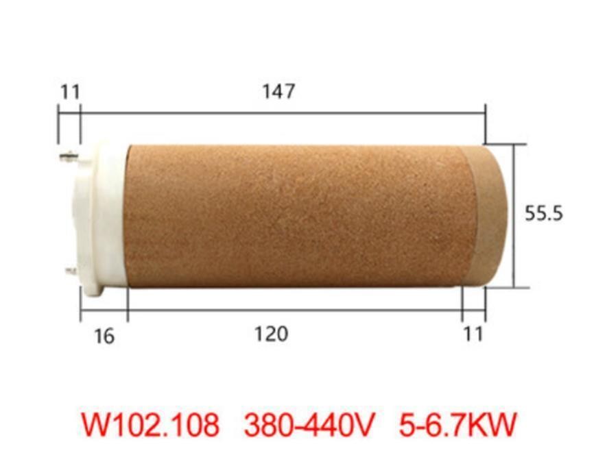 1pcs 380-440V 5-6.7KW  Heating Element W102.108 Ceramic heating core compatible