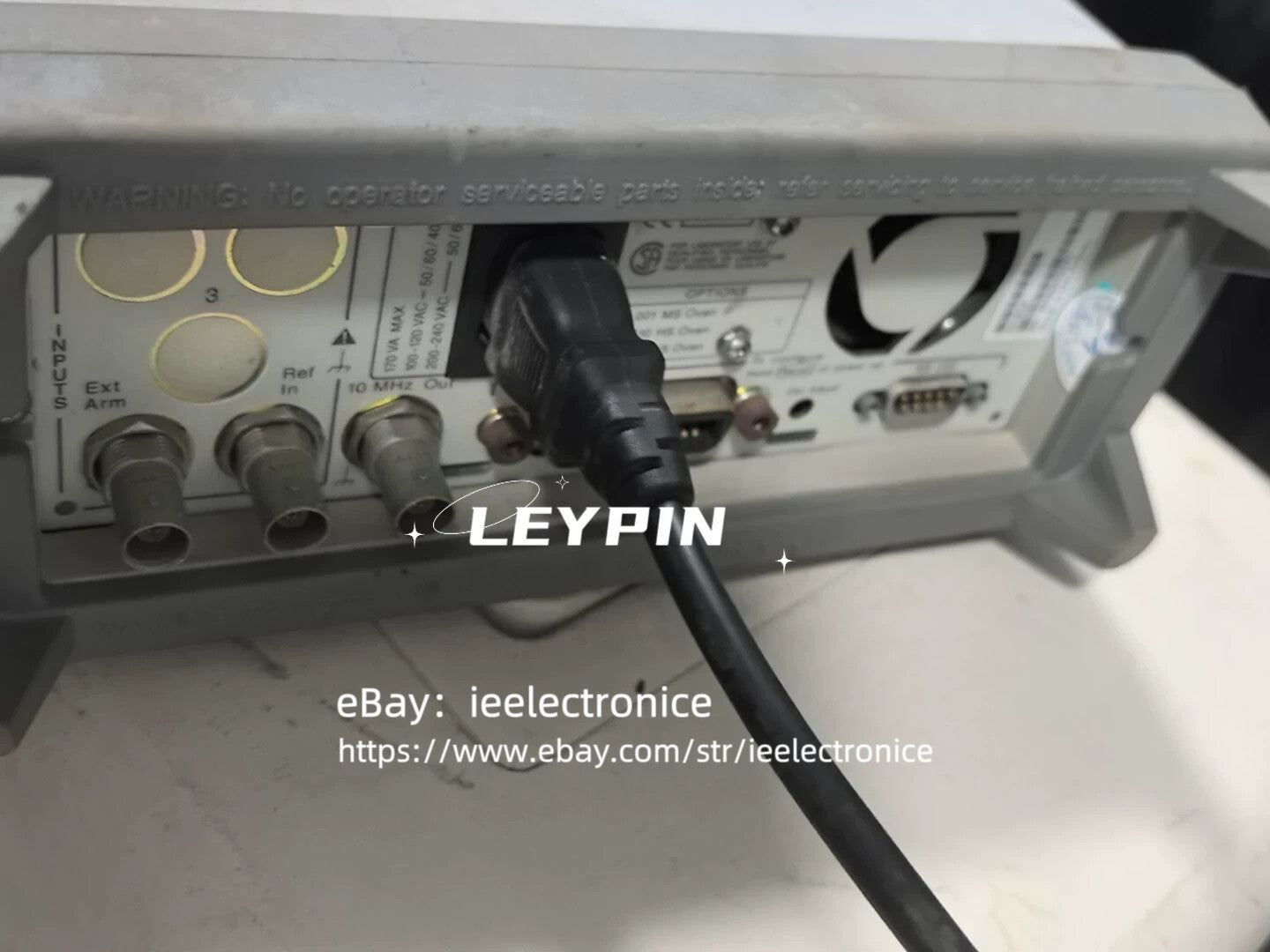 HP/Keysight Agilent 53181A opt:030 Universal Frequency Counter 3GHZ,10 digits/s