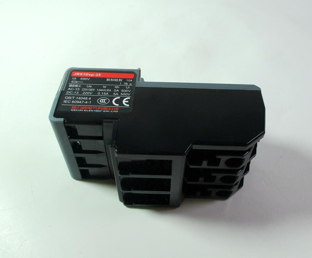 1PCS For Delixi Thermal Overload Relay JRS1D-25/Z( JRS1Dsp-25 ) RoHS 1.0-1.6A
