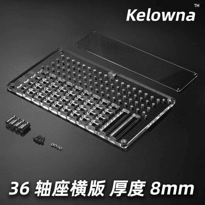 Acrylic Position Plate For Mechanical Keyboard Switch DIY lubricating Oil Grease