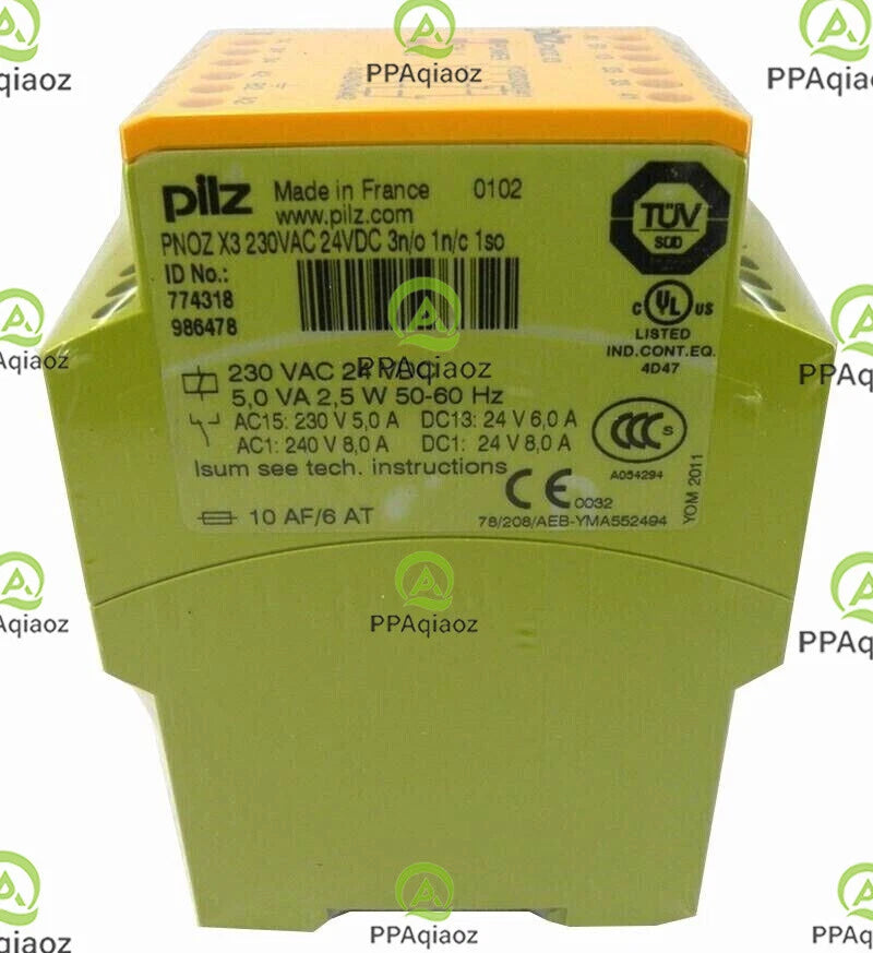 774318 NEU PILZ PNOZ X3 230VAC 774318 Safety Relay #P