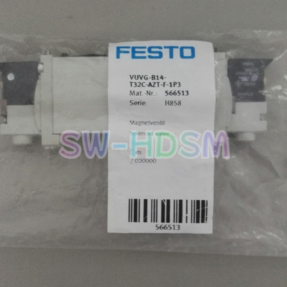 1PCS   Festo Solenoid Valve VUVG-B14-T32C-AZT-F-1P3 566513 Freight Free