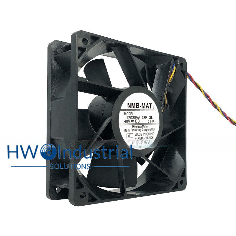 NMB 4-wire NMB 12038VA-48R-GL 48V 0.90A 12CM 12038 Inverter Cooling Fan
