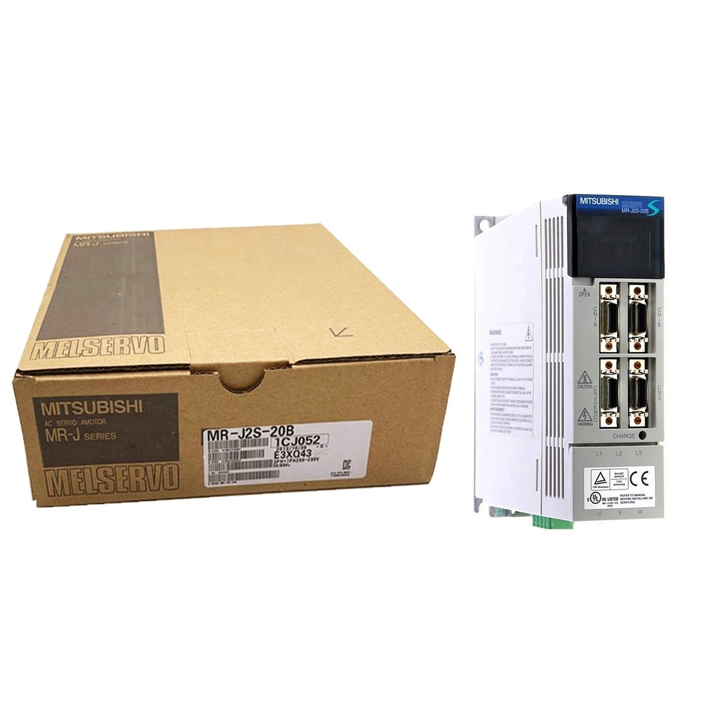 MITSUBISHI MR-J2S-20B Servo Drive #P