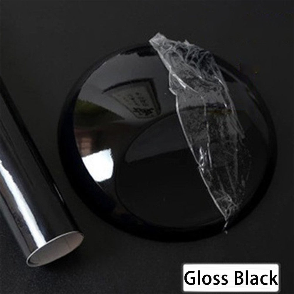 Wrap Trim Car Interior 1 Set Car Decoration Decal Stickers Gloss Black