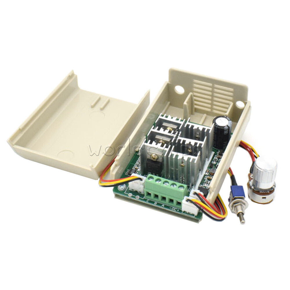 3-Phase Brushless Motor Speed Controller DC 5V-36V CW CCW Reversible Switch