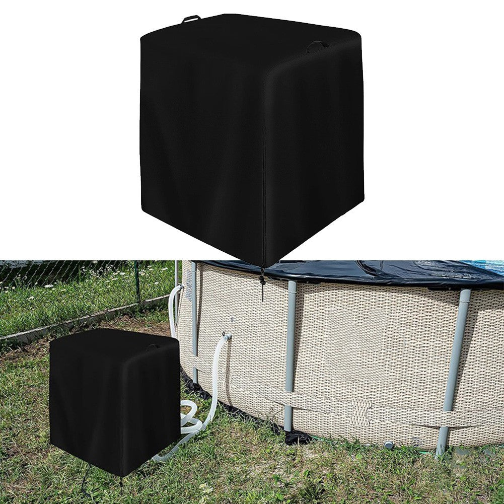 Industrial Grade Pool Pump Cover with Padded Handles for Simple Handling