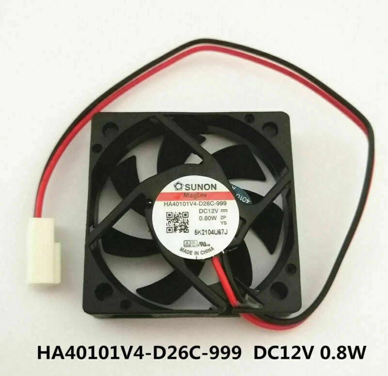 1x   HA40101V4-D26C-999 4010 4CM 12V 0.8W 2-pin magnetic suspension fan